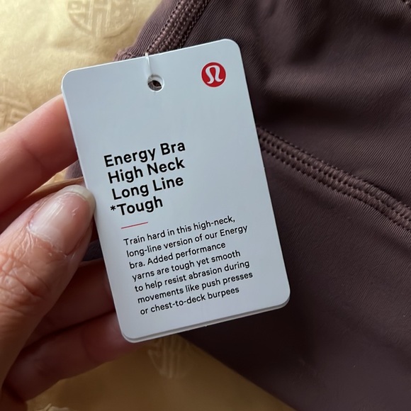 Lululemon Energy Bra High Neck Long Line *Medium Support - Picture 5 of 6